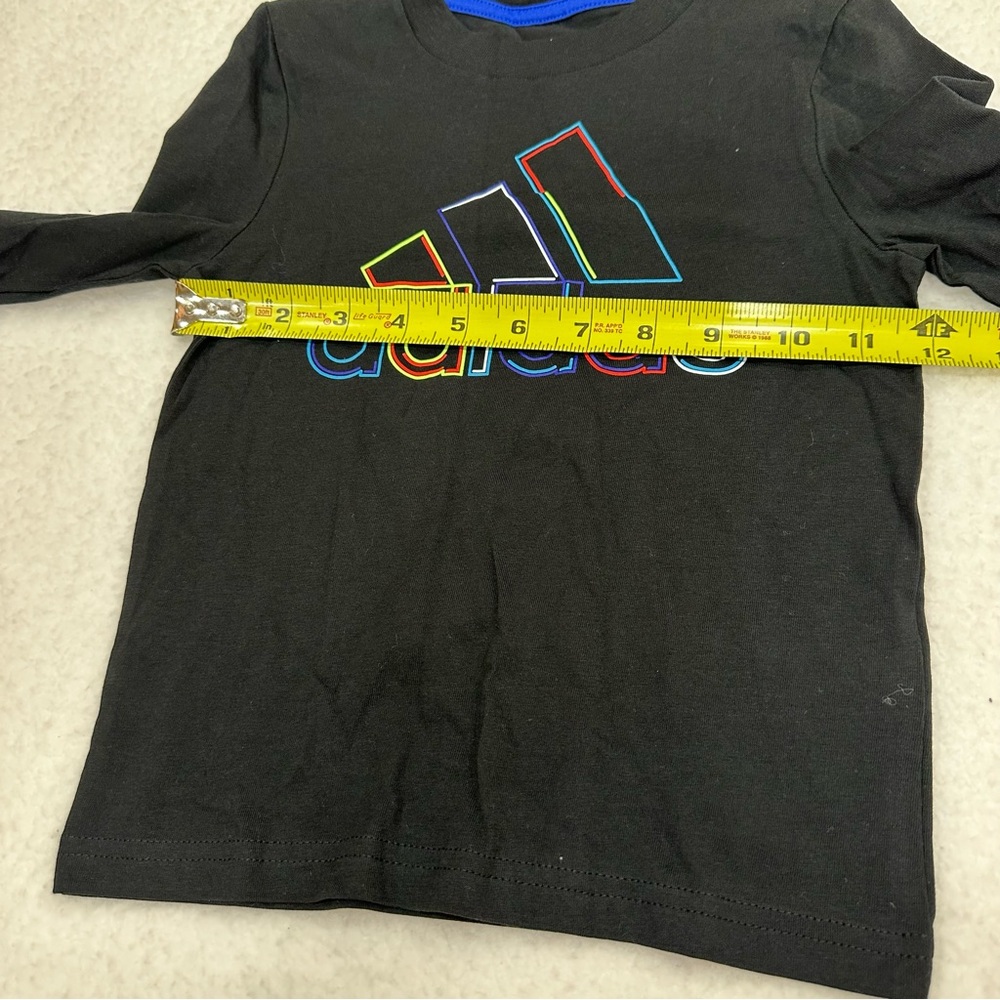 Boys Long Sleeve Adidas Tee - Picture 6 of 6